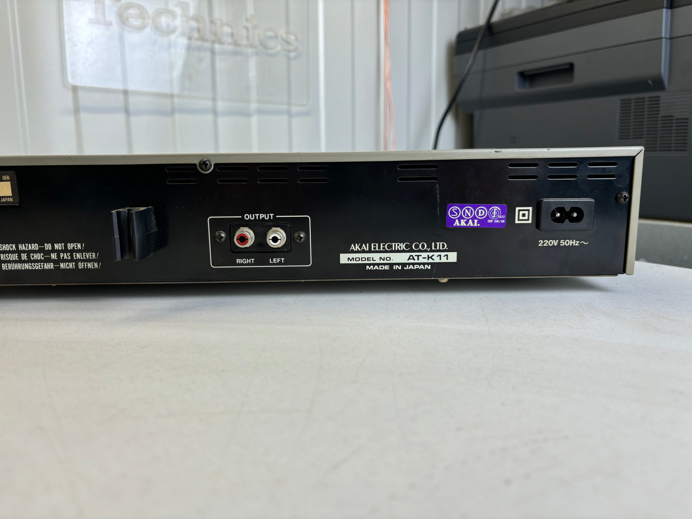 Akai AT-K11 FM/AM Stereo Tuner