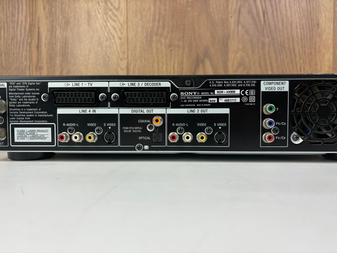 Sony RDR-HX900 HDD / DVD Recorder