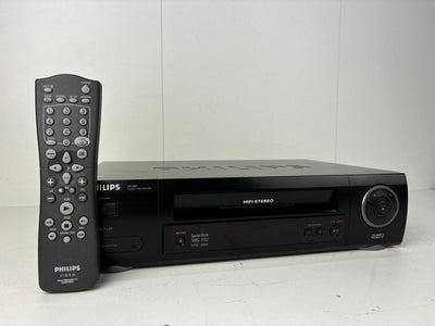 Philips VR600 Video Recorder VHS With Remote