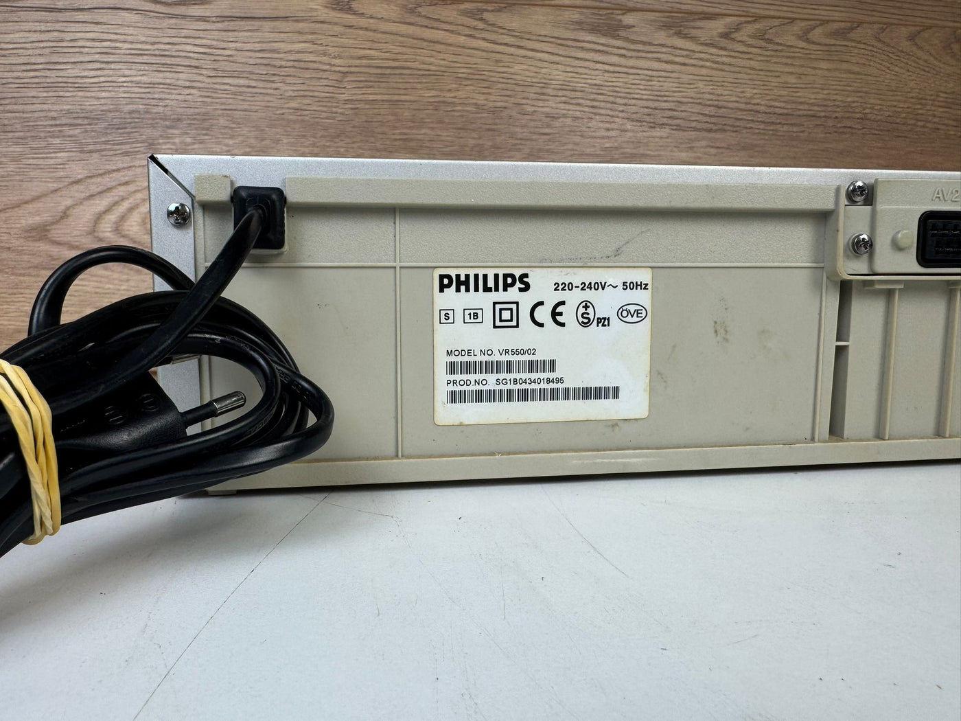 Philips VR550 Video Cassette Recorder VHS Speler