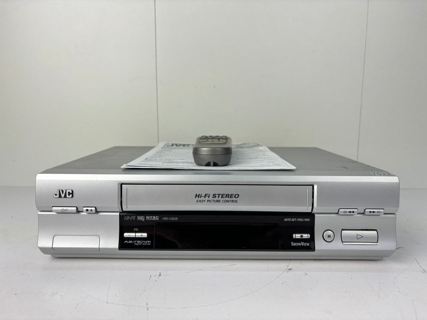 JVC HR-V505E Video Cassette Recorder VHS