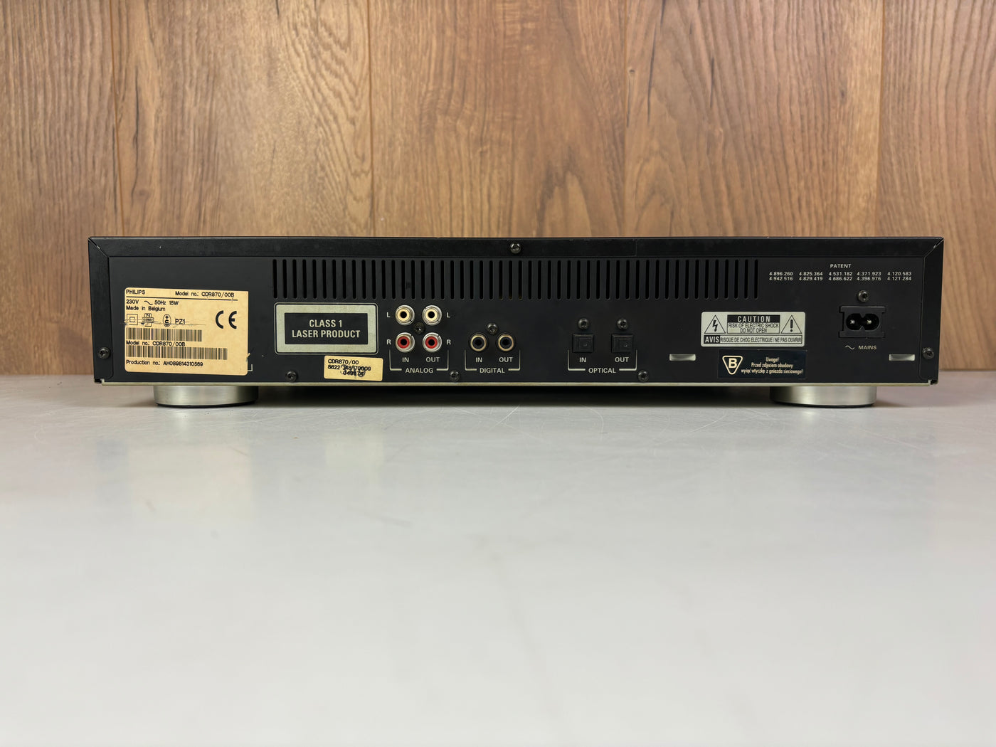 Philips CDR 780 Compact Disc Recorder