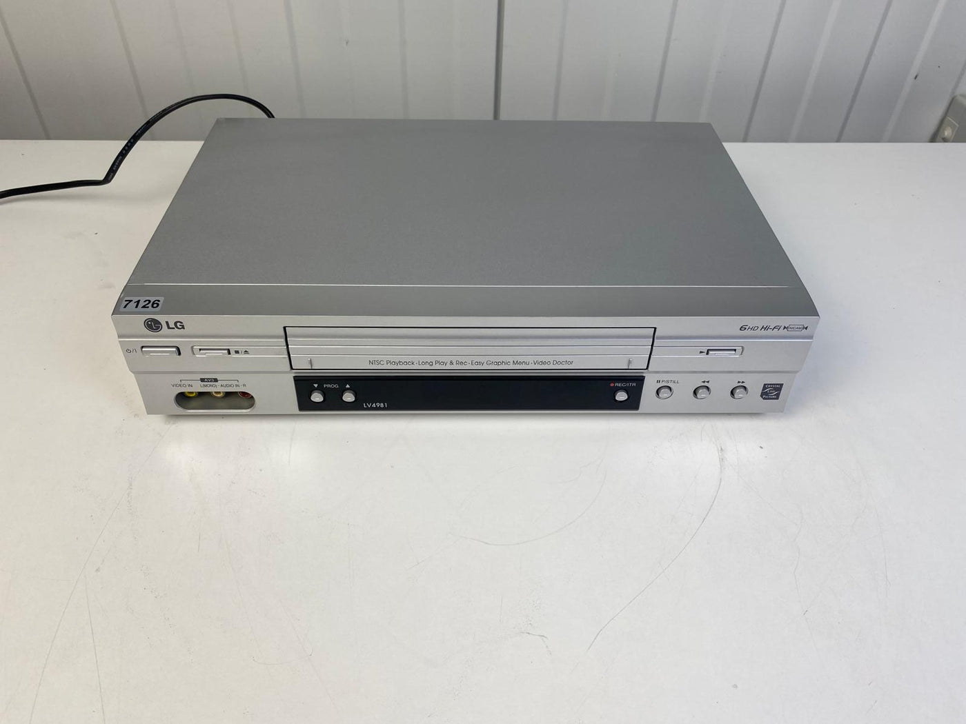 LG LV4981 Video Cassette Recorder VHS