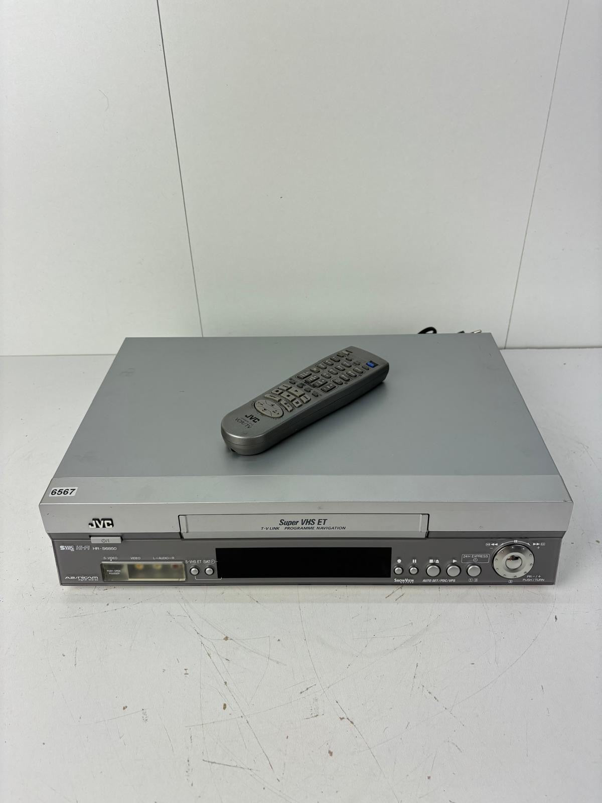 JVC HR-S6850 Super VHS ET Videorecorder