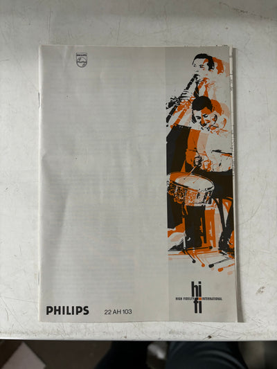 Philips 22AH103 AM/FM Stereo Tuner User Manual