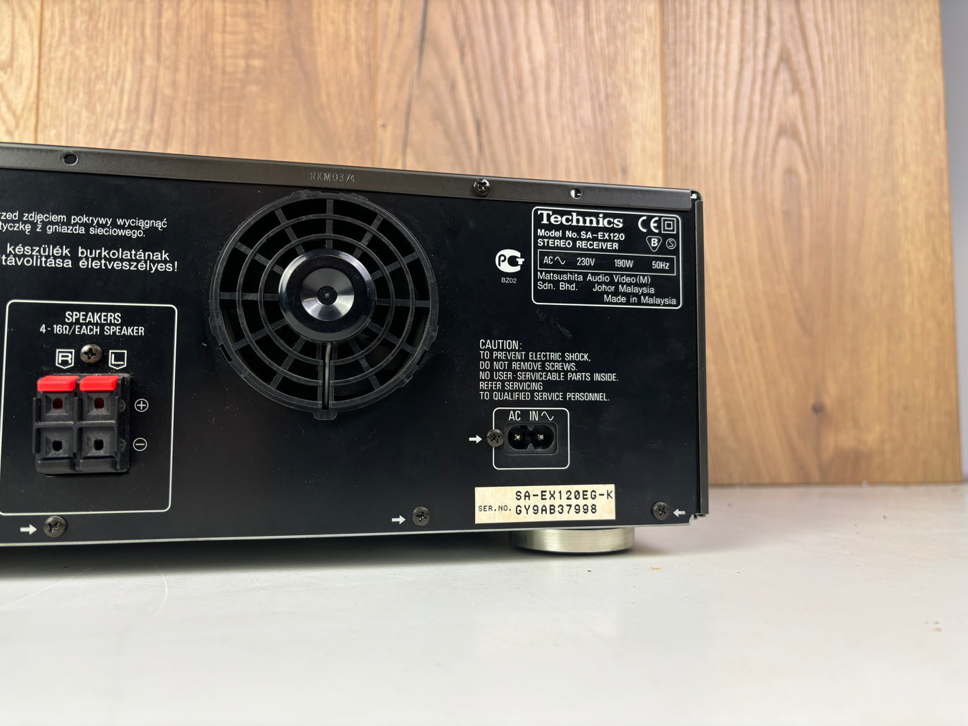 Technics SA-EX120 AV Control Stereo Receiver