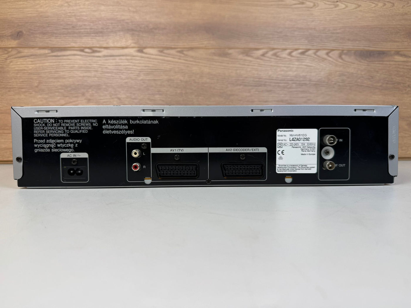 Panasonic NV-HV61 Super Drive Videorecorder VHS