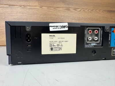 Philips VR723 Match Line Video Cassette Recorder VHS