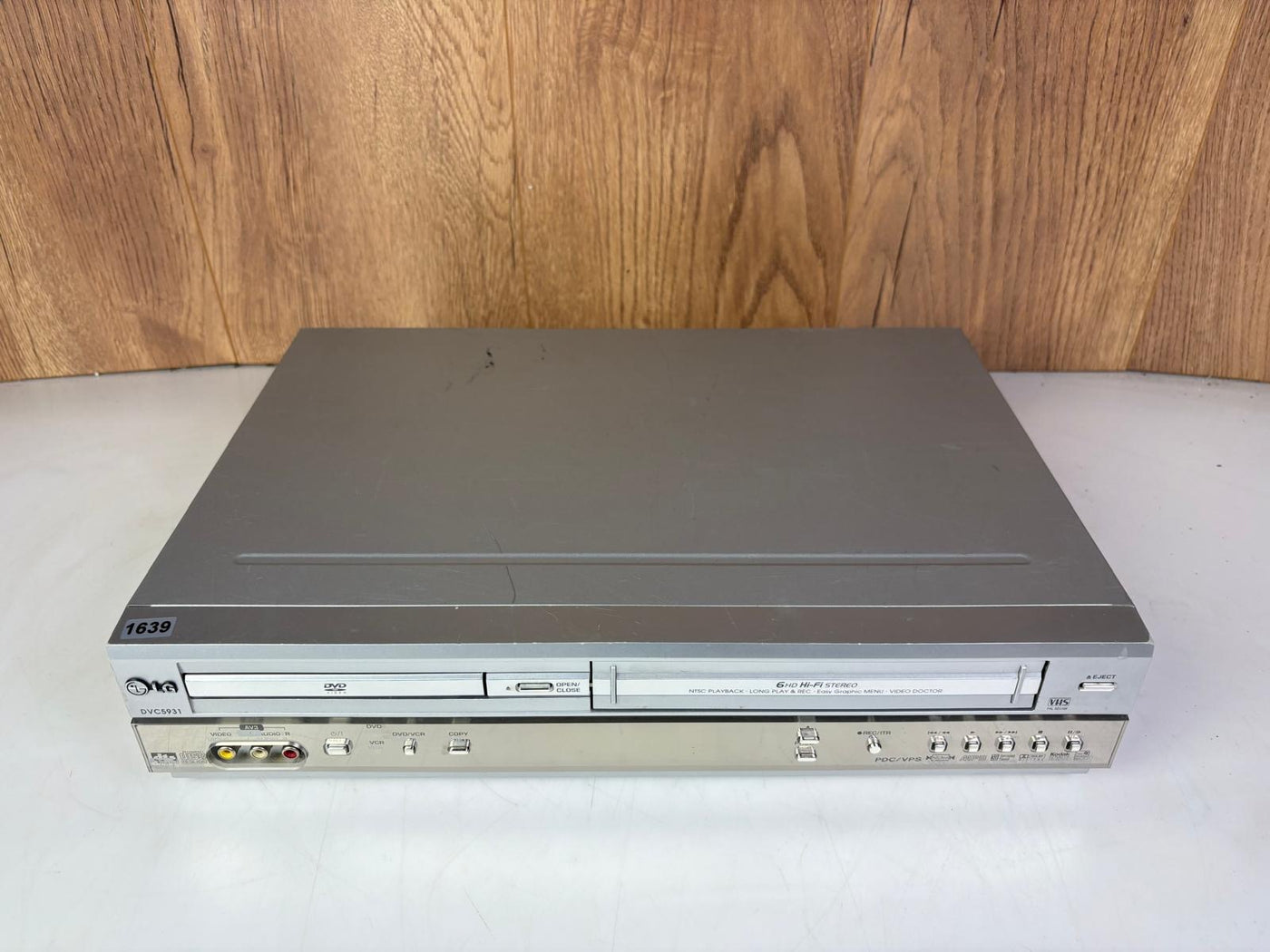 LG DVC5931 Videorecorder Cassette Speler Lezen!