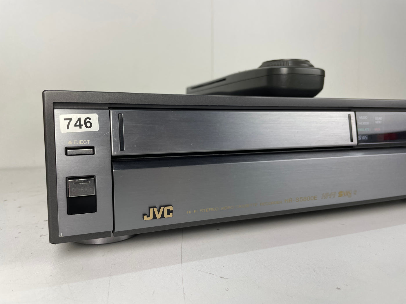 JVC HR-S5800E Super VHS Video cassette recorder | With remote