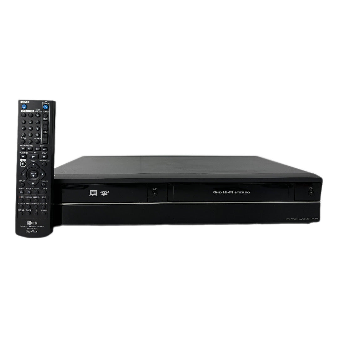 LG RC388 DVD / VHS Combi Recorder | With Remote (Copy VHS to DVD)