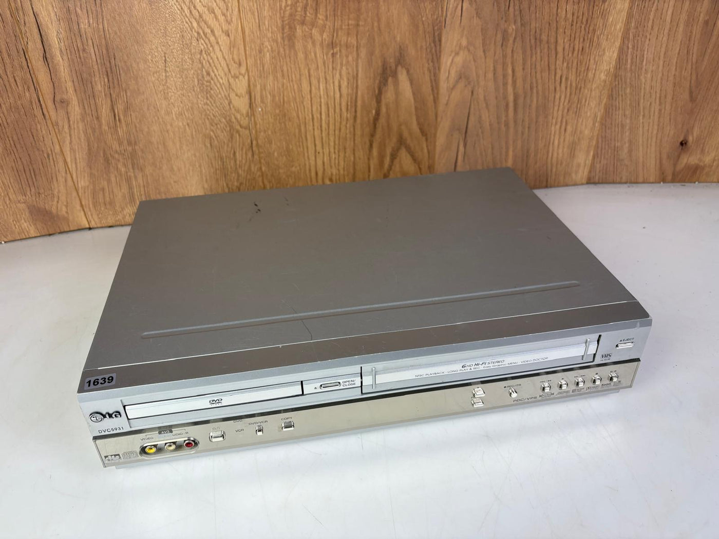 LG DVC5931 Videorecorder Cassette Speler Lezen!