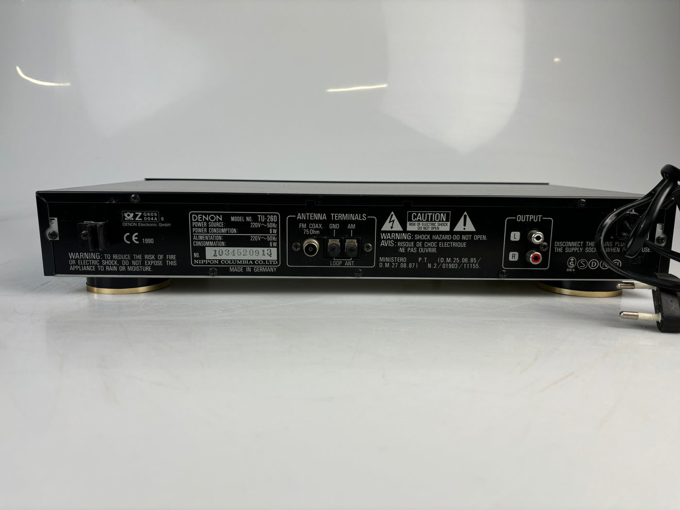 Denon TU-260 AM/FM Stereo Tuner