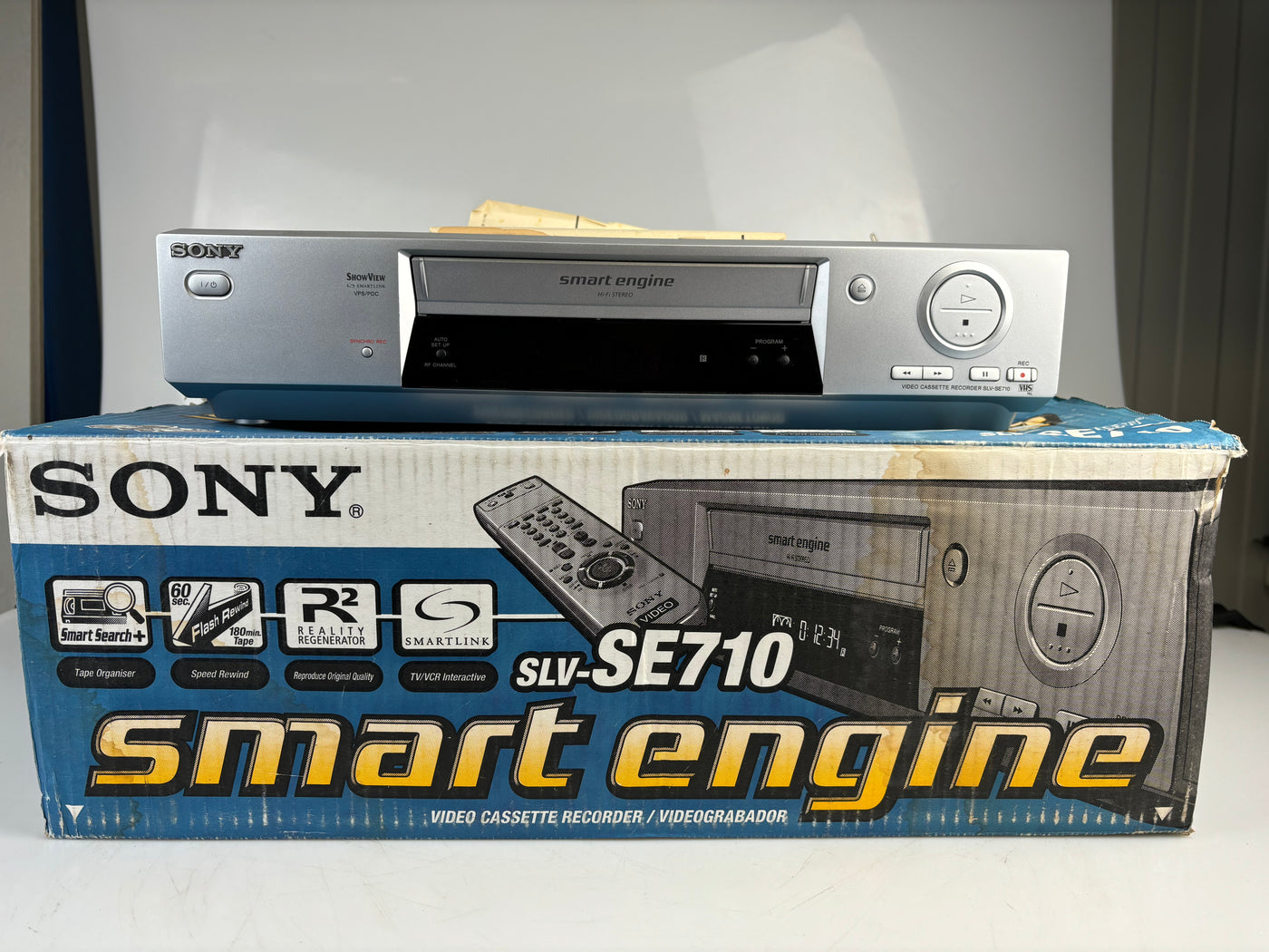 Sony SLV-SE710 Videorecorder Met Originele Doos!