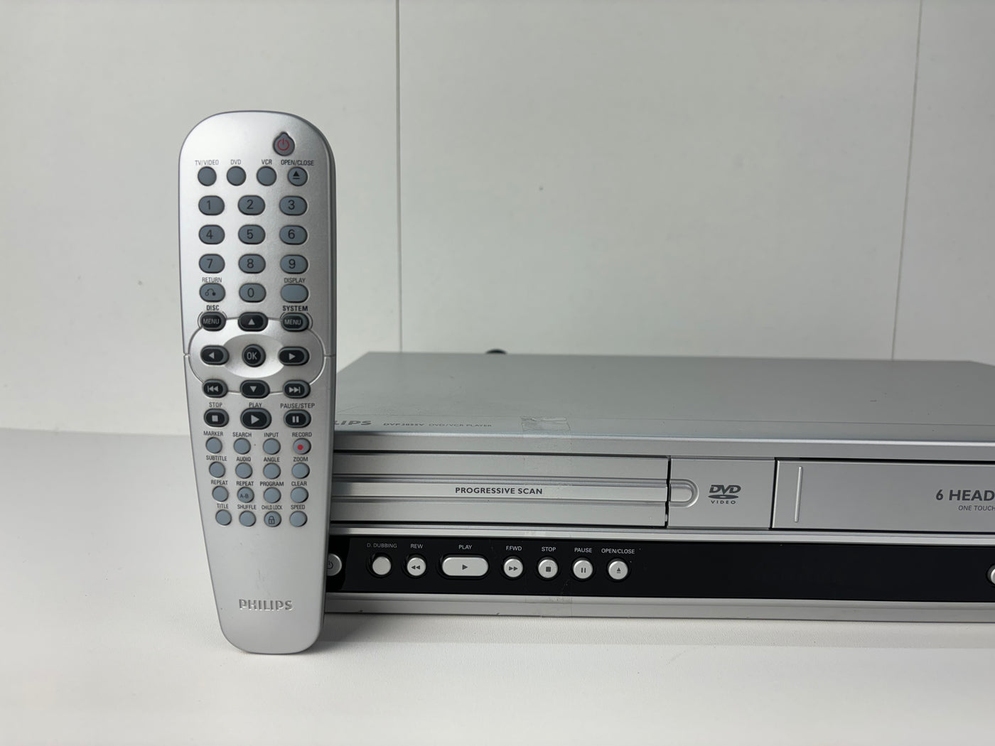 Philips DVP3055V Vhs Recorder - DVD combi - Met Afstandsbediening