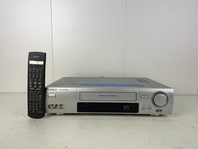 Philips VR 705 Hifi Stereo Video Cassette Recorder VHS | With Remote