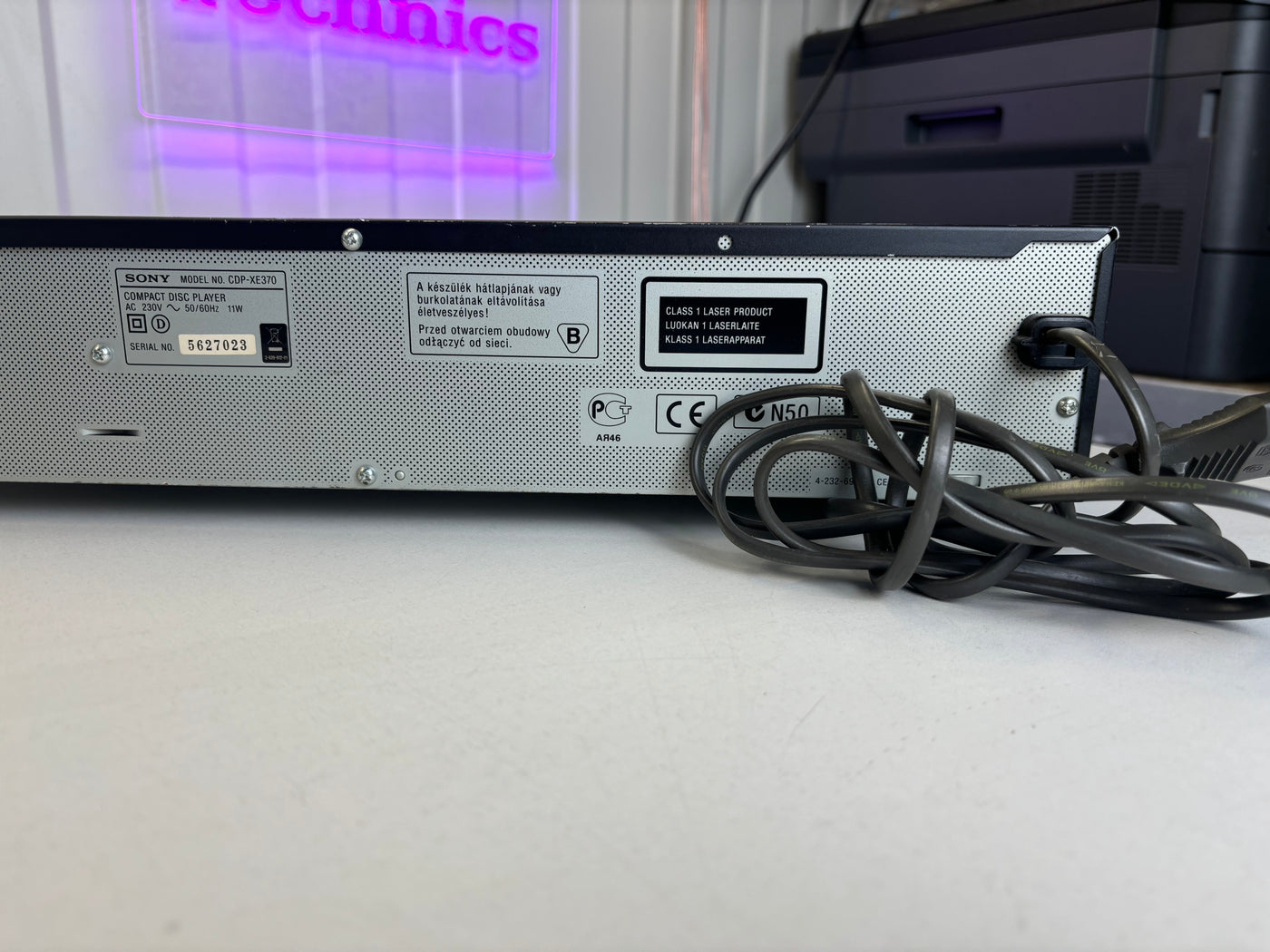 Sony CDP-XE370 Compact Disc Player