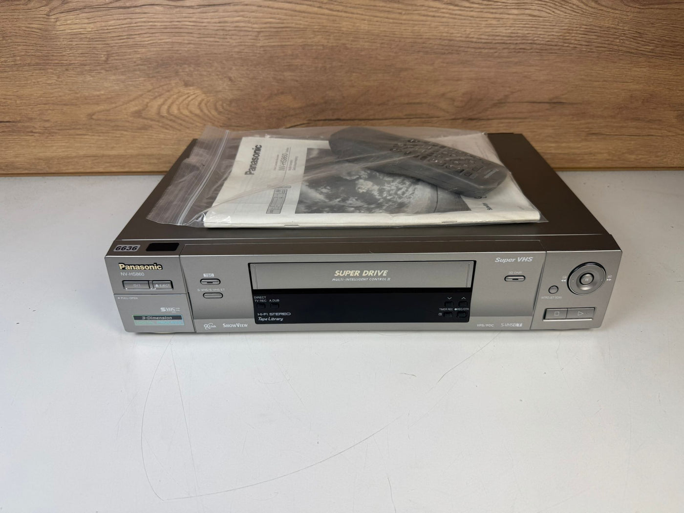 Panasonic NV-HS860 Super Drive Videorecorder Met Afstandsbediening!
