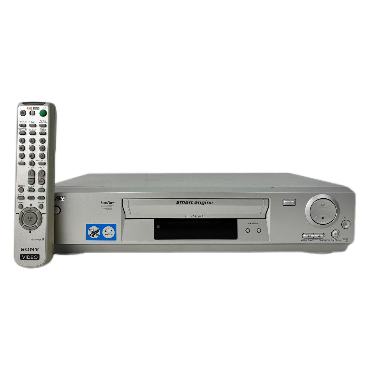 Sony SLV-SE720 Videorecorder VHS Speler Met Afstandsbediening