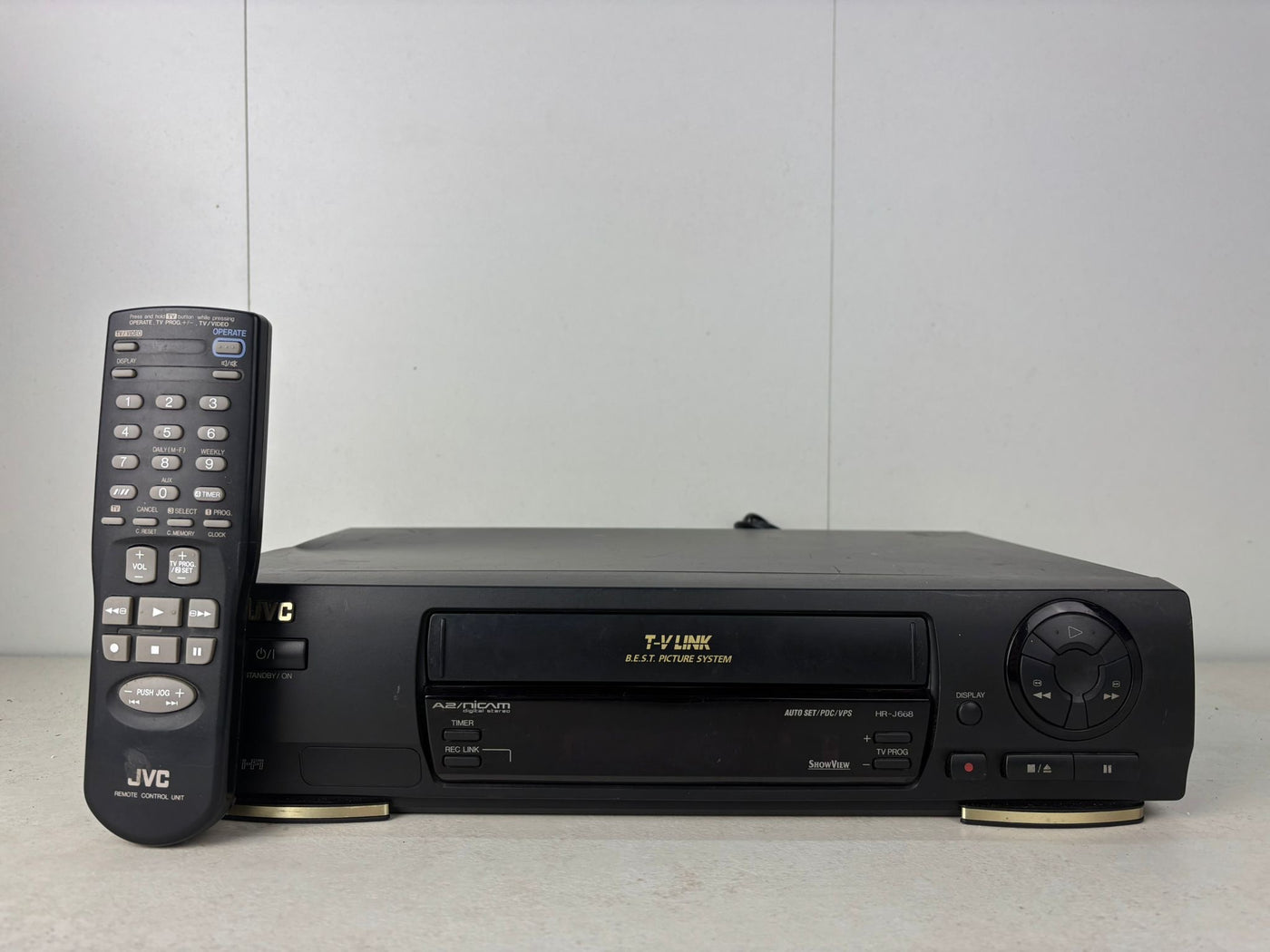 JVC HR-J668 Video Cassette Recorder VHS