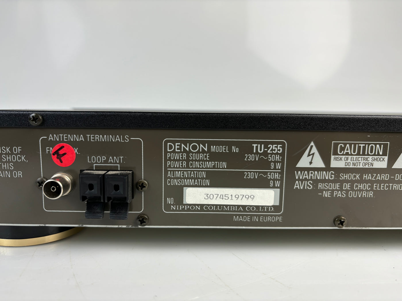 Denon TU-255 AM/FM Stereo Tuner