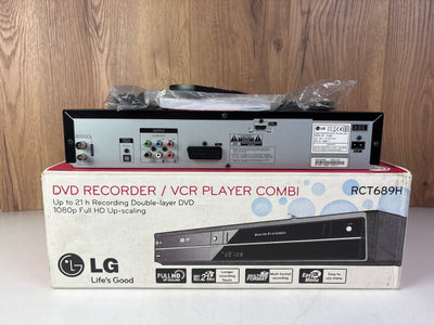 LG RCT689H VHS Videorecorder & DVD Combi - Copy VHS to DVD