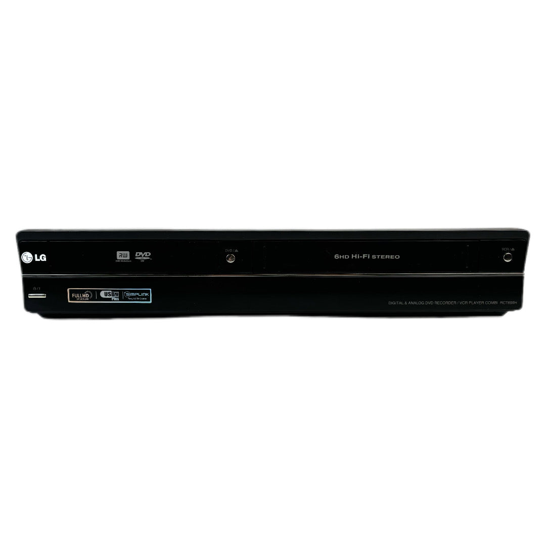 LG RCT699H Video / VHS Combi Recorder Copy VHS TO DVD!