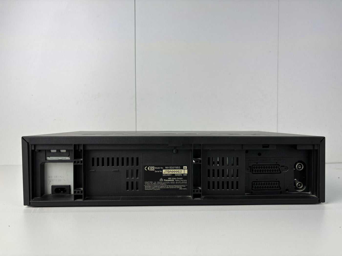 Panasonic NV-SD270 Super Drive VHS Videorecorder