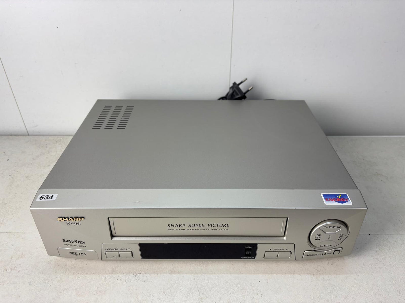 Sharp VC-M361 Video Cassette Recorder VHS