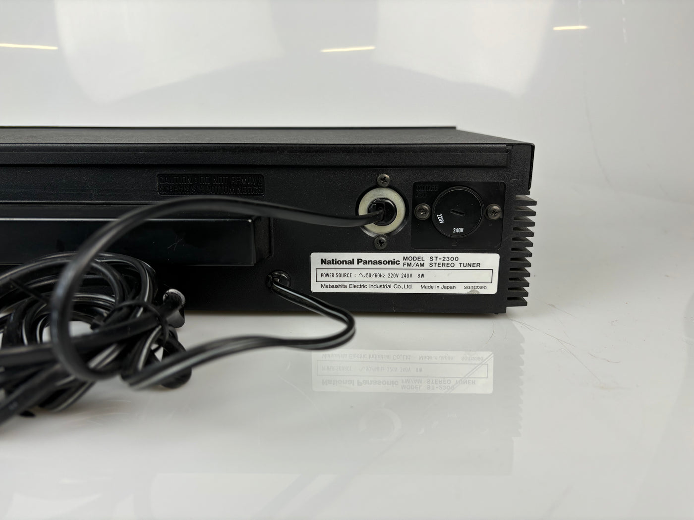 National Panasonic FM/AM Stereo Tuner ST-2300