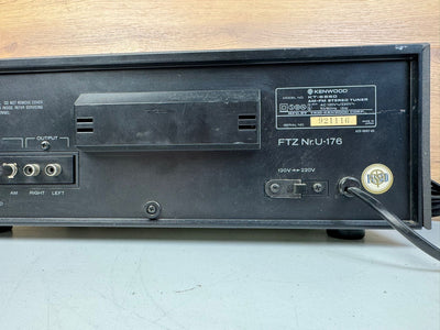 Kenwood KT-5550 FM/AM Stereo Tuner
