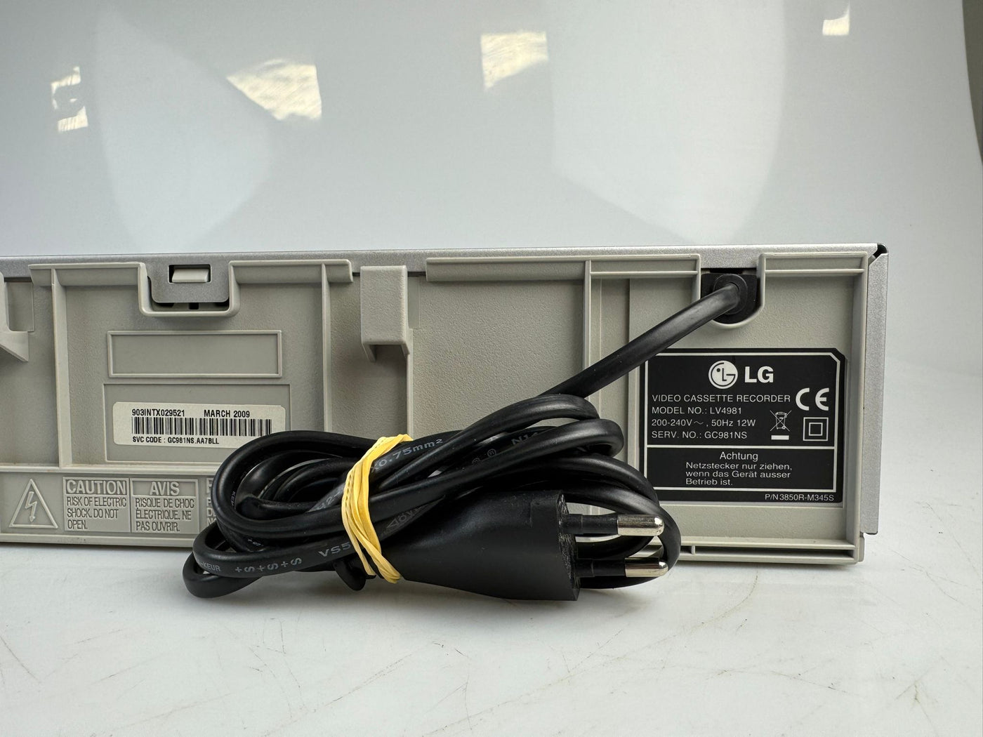 LG LV4981 Video Cassette Recorder VHS Speler