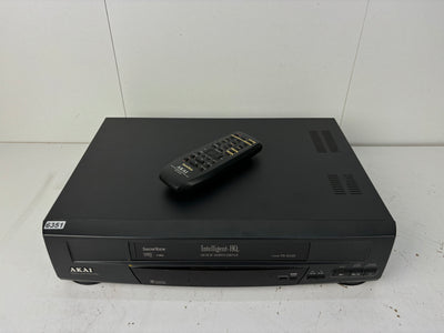 Akai VS-G225 Video Cassette Recorder VHS - With Remote