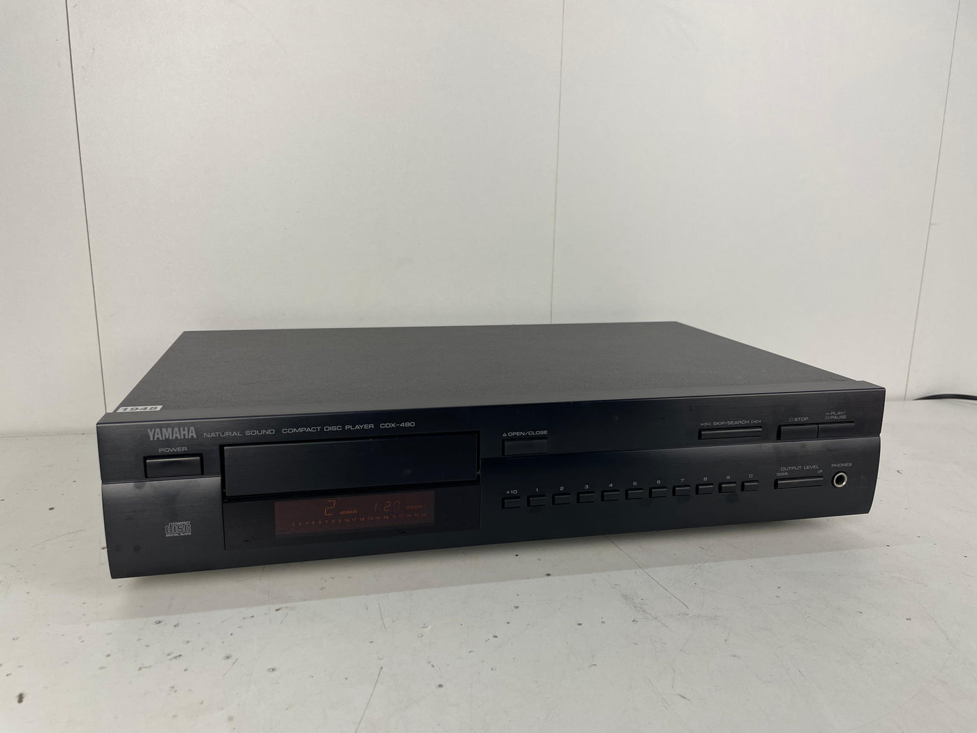Yamaha CDX-480 Compact Disc-speler met natuurlijk geluid