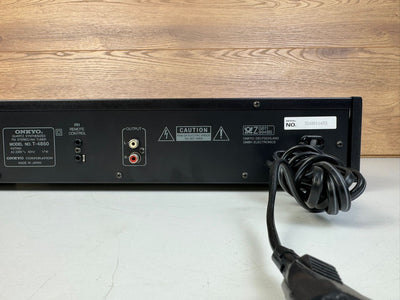 Onkyo Integra T-4850 FM/AM Stereo Tuner
