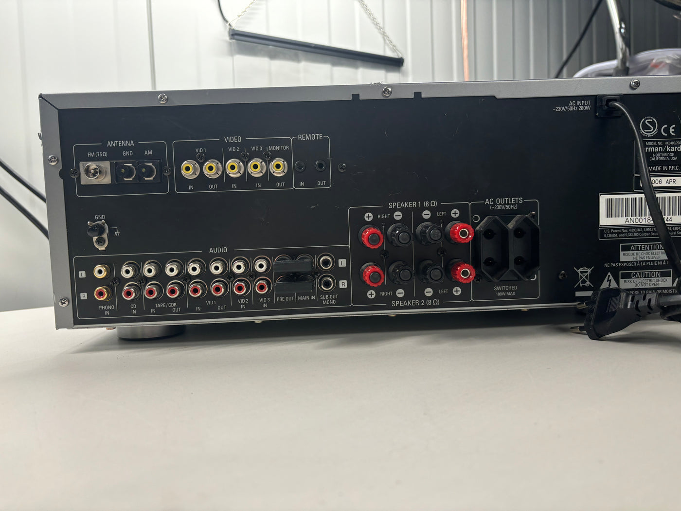 Harman Kardon HK3480 AV Surround Receiver