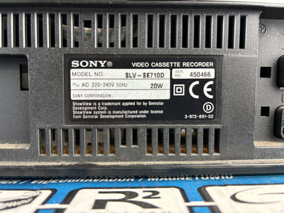 Sony SLV-SE710 Videorecorder Met Originele Doos!