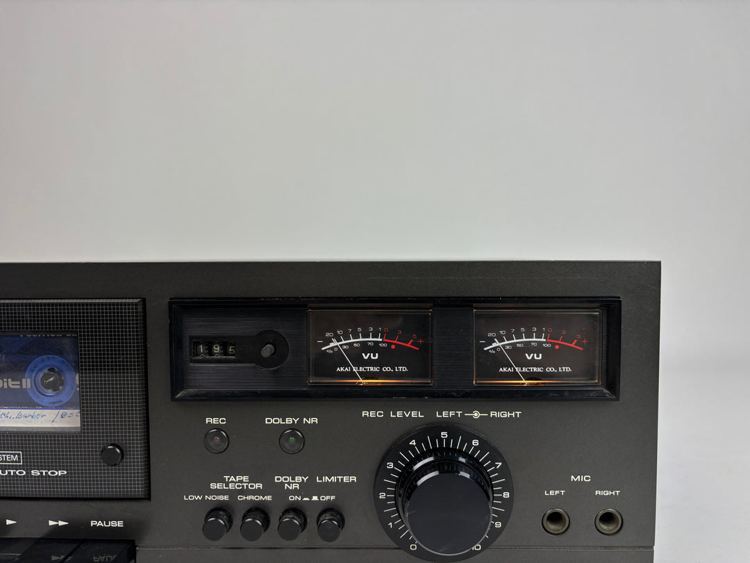Akai CS-702D II Cassette Deck – Audio Star B.V.