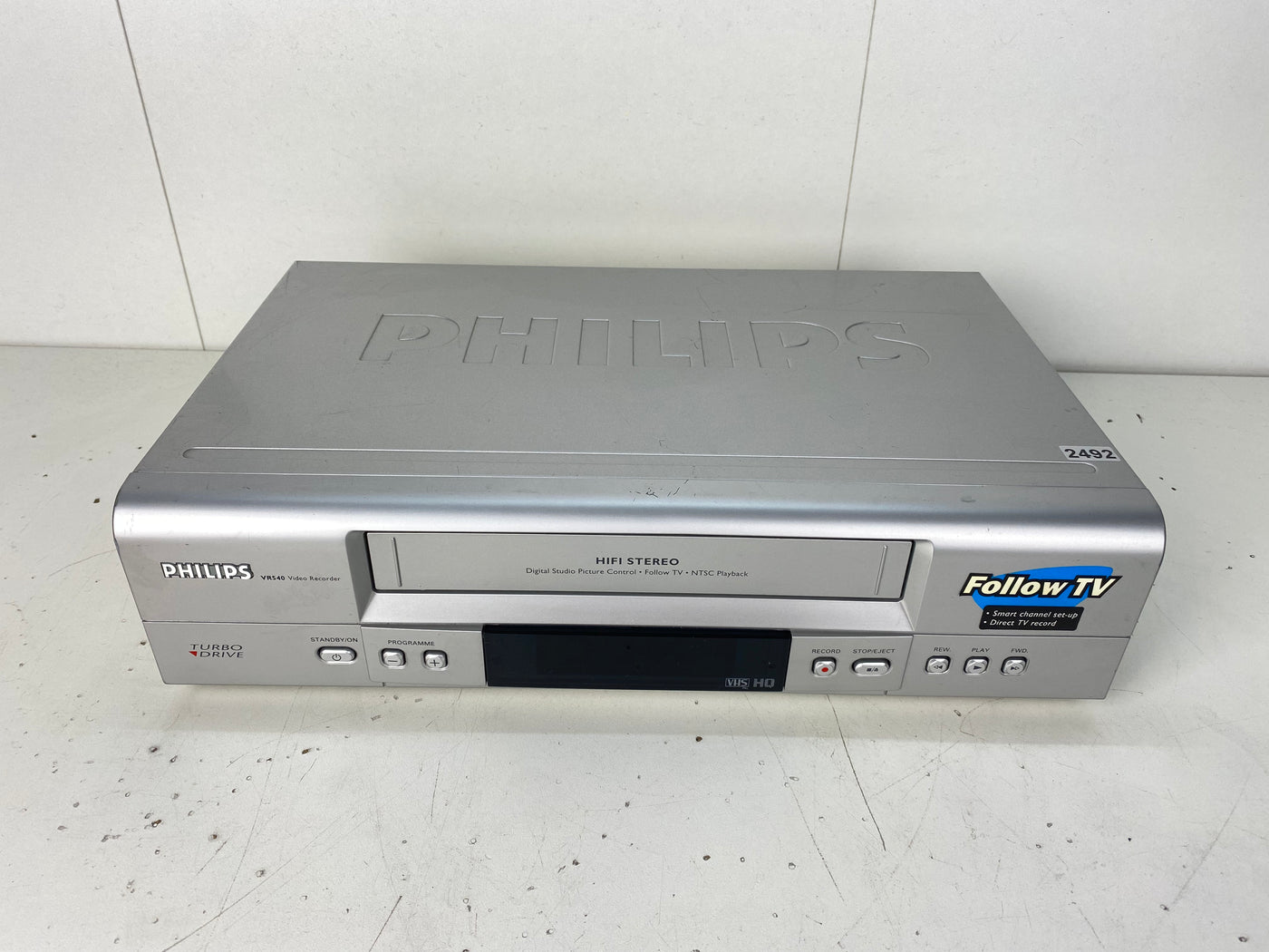 Philips VR540 Video Cassette Recorder VHS
