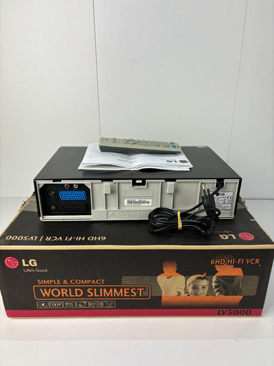 LG LV5000 Videorecorder VHS - As New in Box