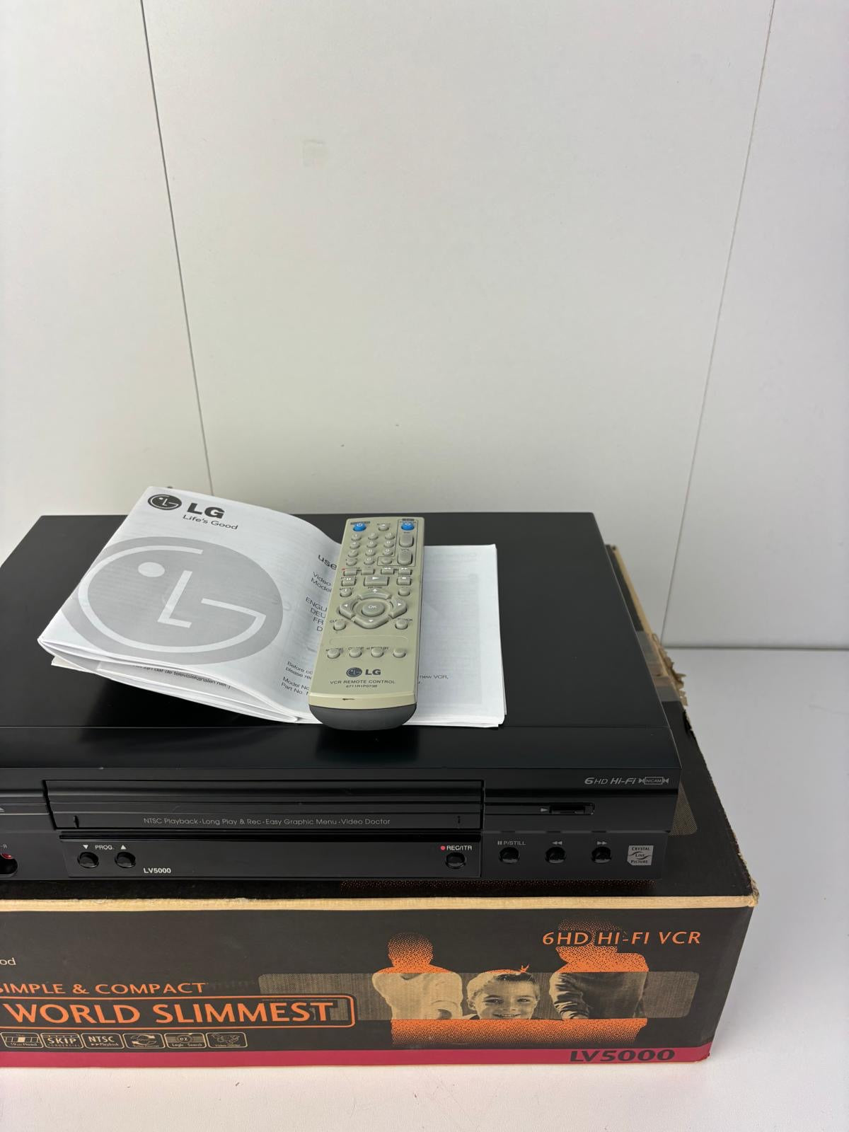 LG LV5000 Videorecorder VHS - Als Nieuw in Doos