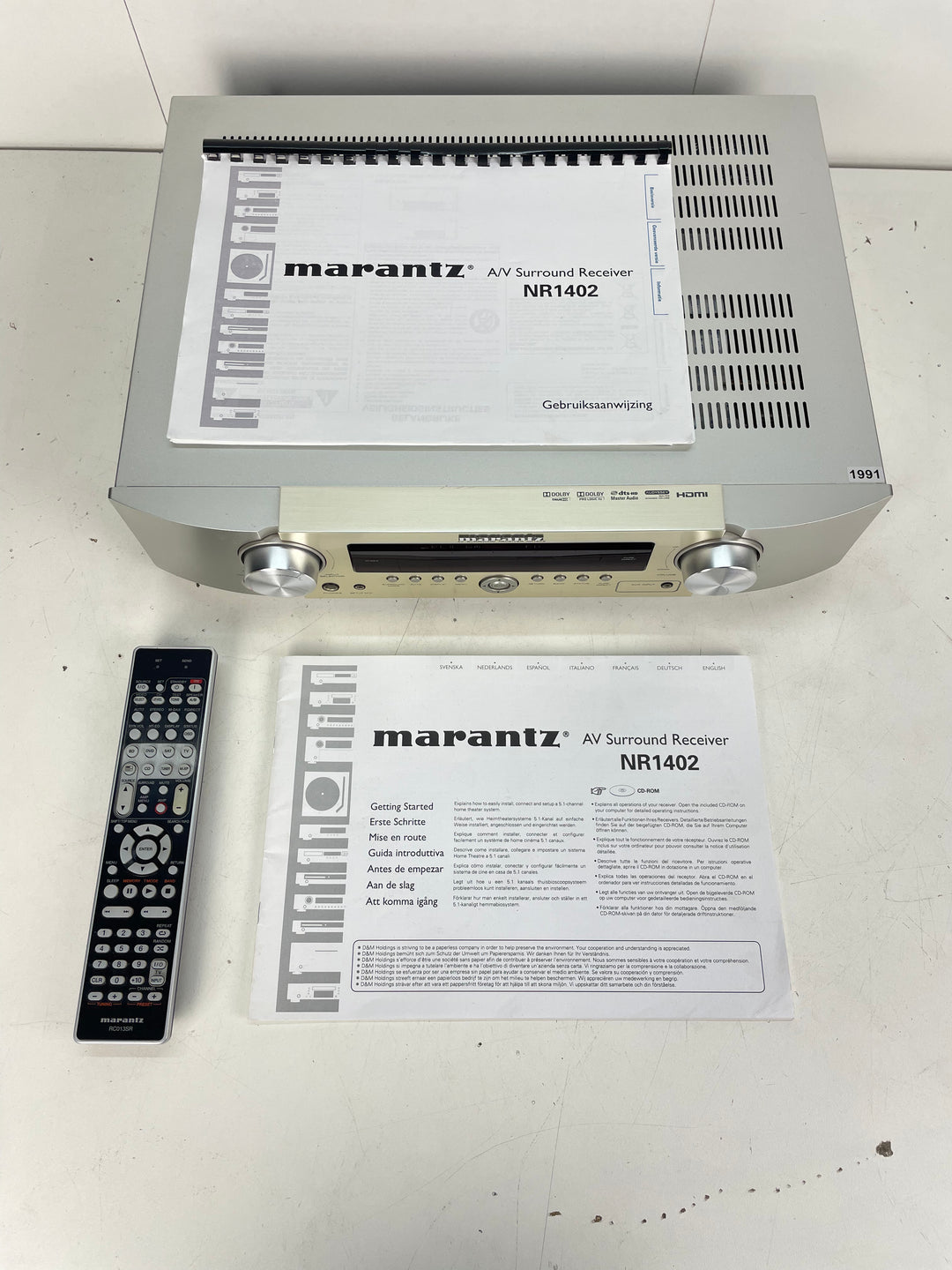 Marantz NR1402 Network AV Receiver | With remote and User Manual Marantz NR1402 Network AV Receiver | With remote and User Manual