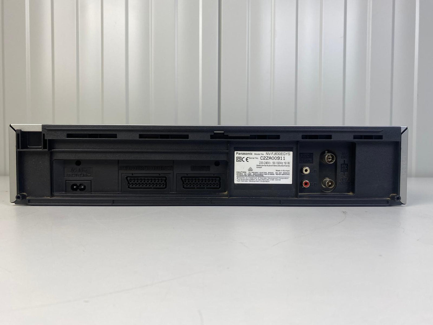 Panasonic NV-FJ630 Super Drive Video Cassette Recorder