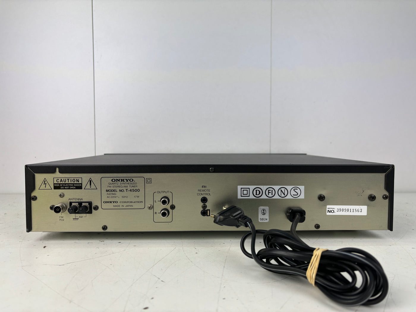 Onkyo T-4500 FM/AM Stereo Tuner