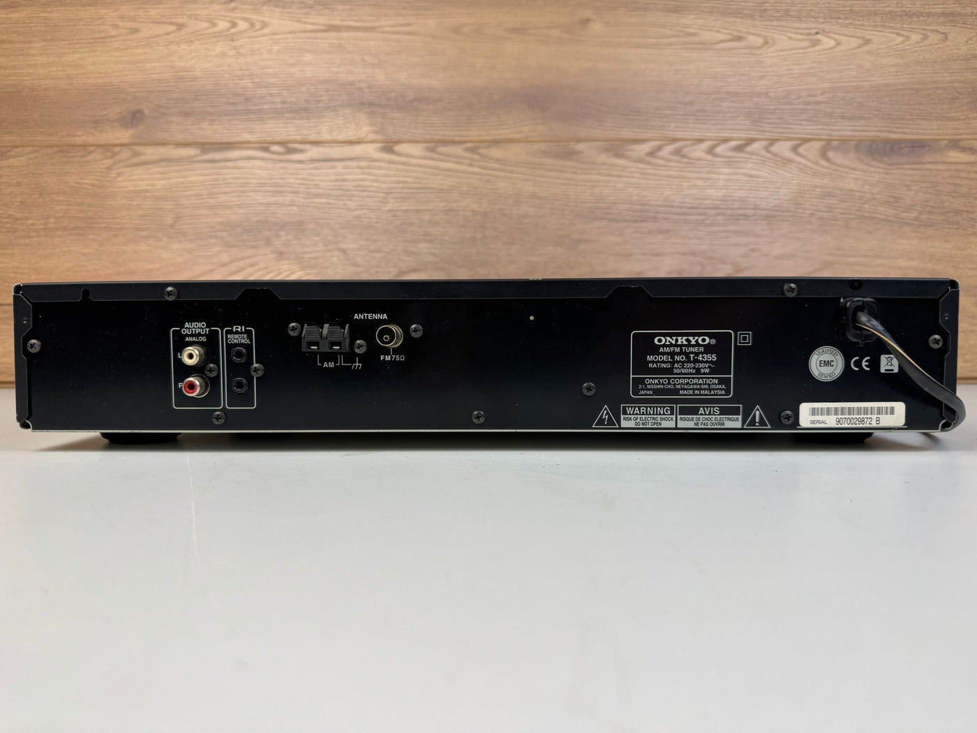 Onkyo T-4355 AM/FM Tuner