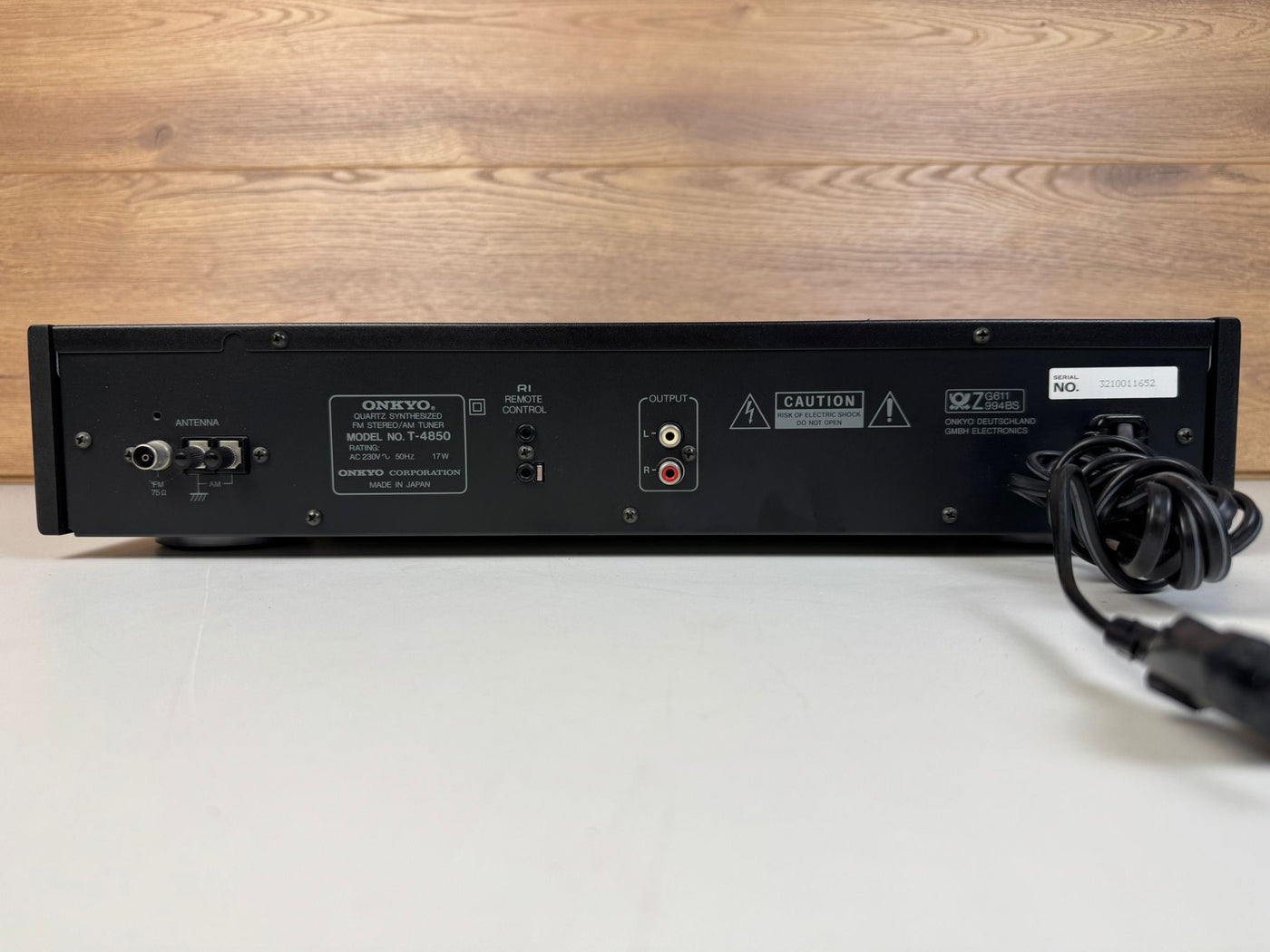 Onkyo Integra T-4850 FM/AM Stereo Tuner