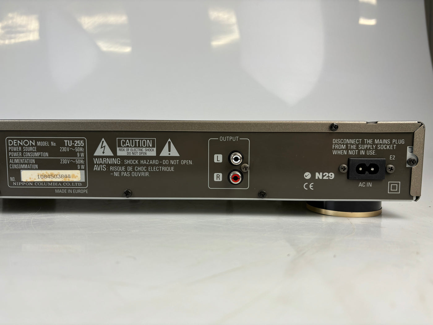 Denon TU-255 AM/FM Stereo Tuner