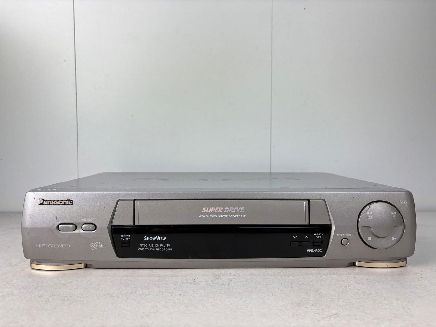 Panasonic NV-HD640 Super Drive Video Cassette Recorder VHS