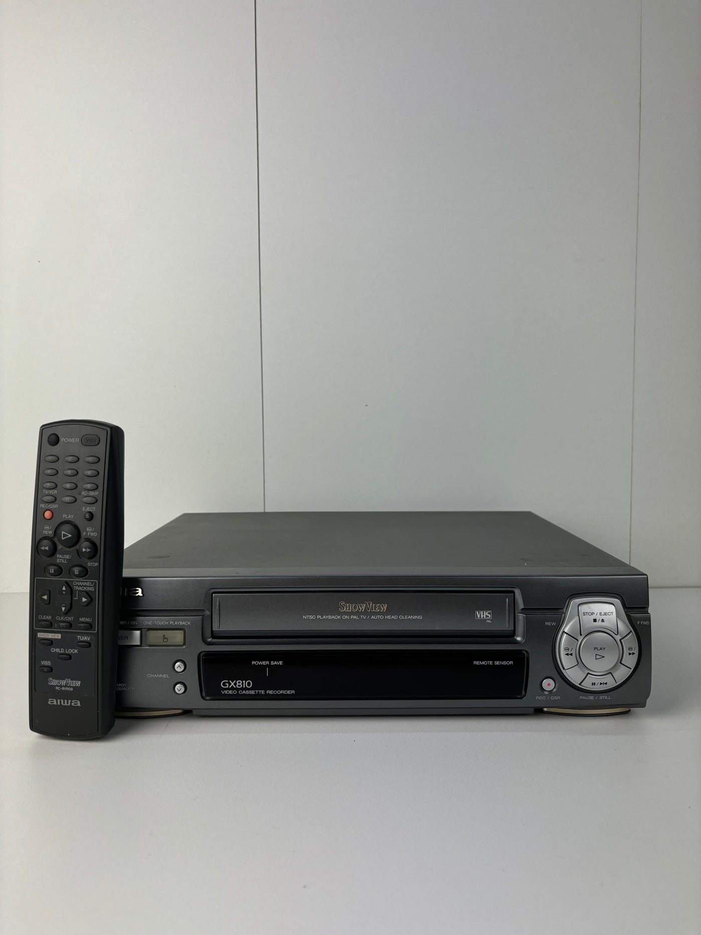 Aiwa VS-G296 VHS Videorecorder - Met Afstandsbediening