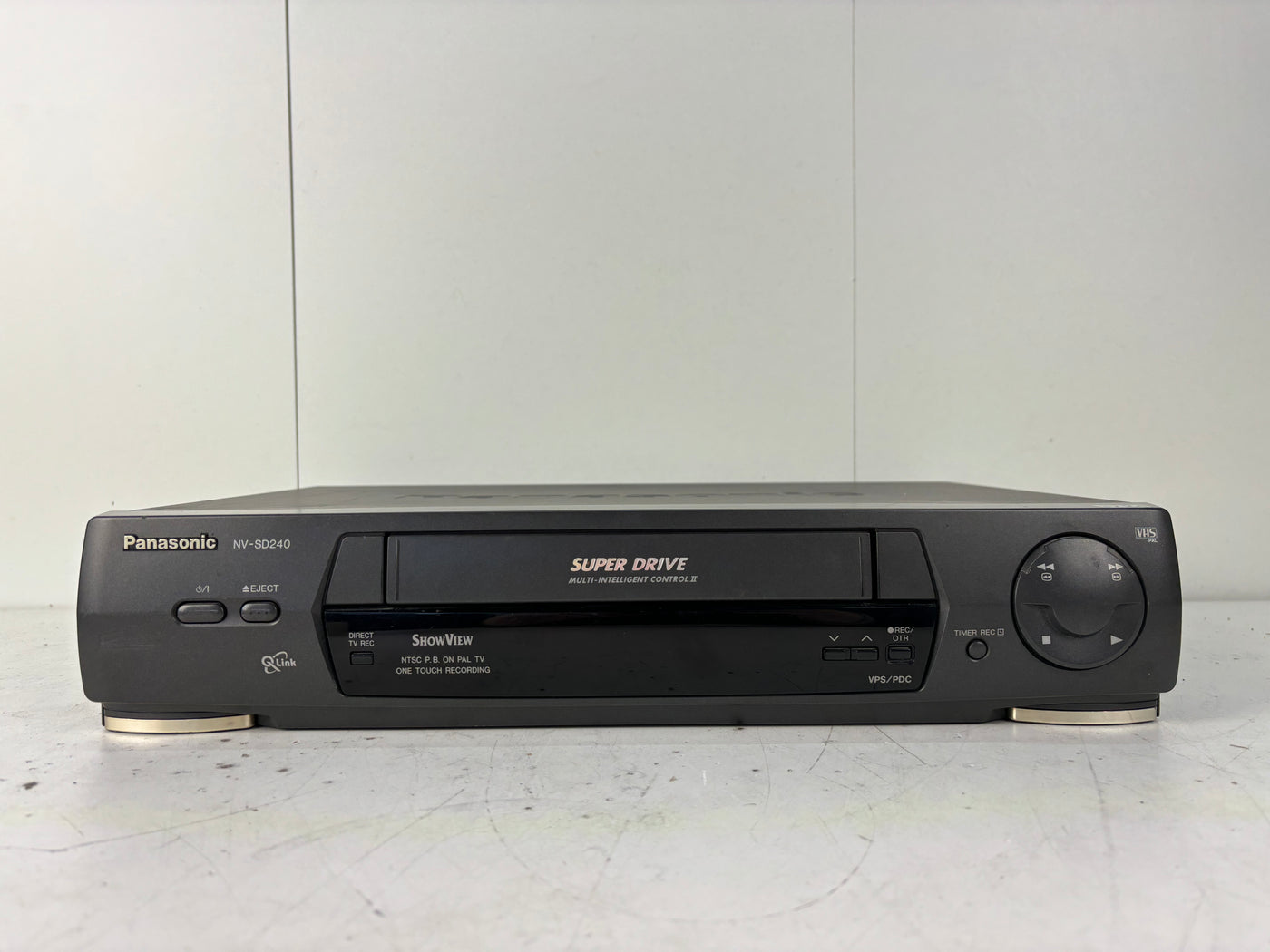 Panasonic NV-SD240 VHS Videorecorder | Super Drive